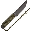 Mission CSP A2 Fixed Blade Knife OD Cord Wrap - MS1909 