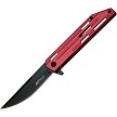 Mtech Linerlock Pocket Knife Spring Assisted Red - MTA1200RD 