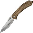 Mtech Linerlock Pocket Knife Spring Assisted Tan - MTA1201TN 