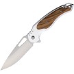 Mtech Linerlock Pocket Knife Spring Assisted Light Brown - MTA2012LB 