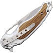 MTA2012LB Mtech Linerlock Pocket Knife Spring Assisted Light Brown 