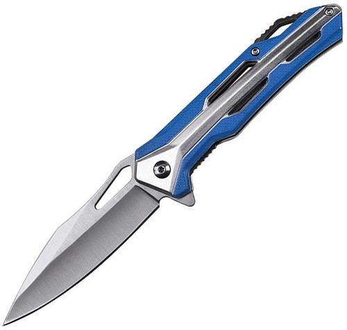 Mtech Spring Assisted Folder Linerlock Pocket Knife - MTA2051BL 