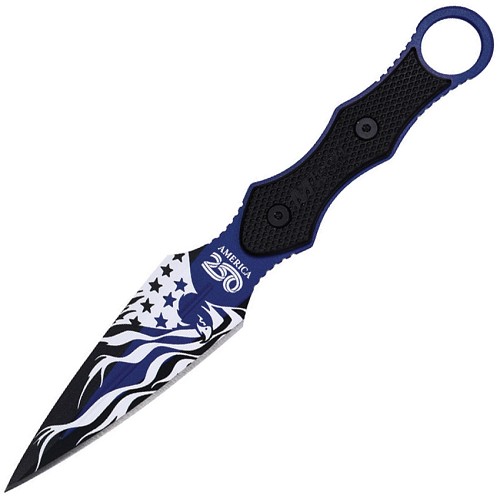 MTech Fixed Blade Knife 250th Blue - MTFIX010BL250 