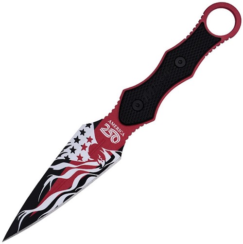 MTech Fixed Blade Knife 250th Red - MTFIX010RD250 