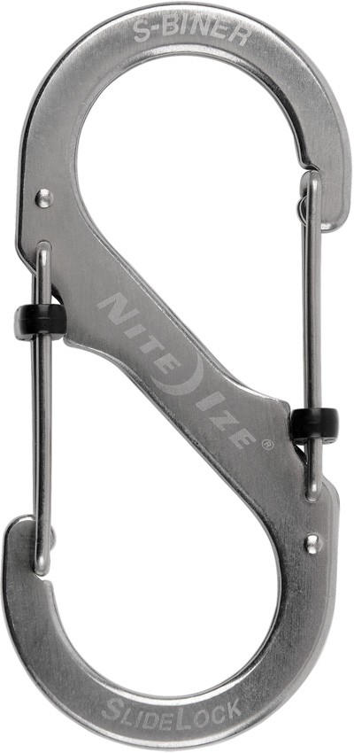 Nite Ize S-Biner SlideLock #4 SS - N02672 