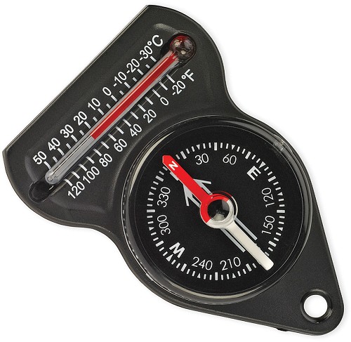 Ndur Gear Mini Compass with Thermometer - ND51560 