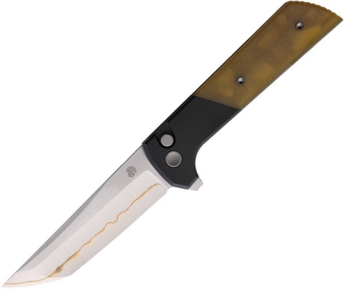 North Mountain Blade Chop 2 Button Lock Pocket Knife Ultem/CPR - NMB2047UA5 