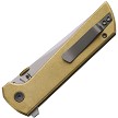 North Mountain Blade Chop 2 Button Lock Pocket Knife Hole Bronze - NMB2404BZH 