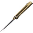 North Mountain Blade Chop 2 Button Lock Pocket Knife Hole Bronze - NMB2404BZH 