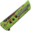 North Mountain Blade Chop 2 Button Lock Pocket Knife Zombie - NMB2404HZOM 