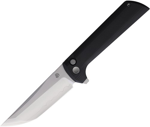 North Mountain Blade Chop 2 Button Lock Pocket Knife Black - NMB2406B 