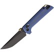 North Mountain Blade Chop 2 Crossbar Lock Pocket Knife Blue - NMB2406BLBK 