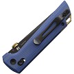 North Mountain Blade Chop 2 Crossbar Lock Pocket Knife Blue - NMB2406BLBK 