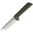 North Mountain Blade Chop 2 Button Lock Pocket Knife Green - NMB2406G 