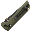 North Mountain Blade Chop 2 Crossbar Lock Pocket Knife Green - NMB2406GRBK 