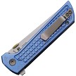 North Mountain Blade Chop 2 Button Lock Pocket Knife Frag Blue - NMB2406ICGBL 