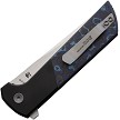 North Mountain Blade Chop 2 Button Lock Pocket Knife Ceramic Carbon Fiber - NMB2407BLCF5 
