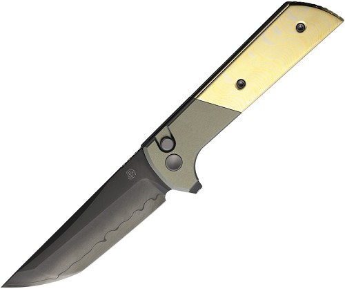 North Mountain Blade Chop 2 Button Lock Pocket Knife Copper - NMB2407CDMD 