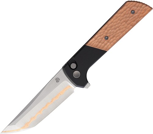 North Mountain Blade Chop 2 Button Lock Pocket Knife Copper - NMB2407CUHM5 