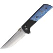 North Mountain Blade Chop 2 Button Lock Pocket Knife Damascus - NMB2407ZRDM 