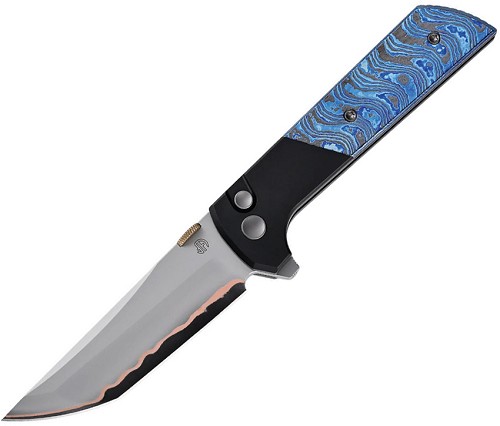 North Mountain Blade Chop 2 Button Lock Pocket Knife - NMB2407ZRDM5 
