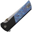 North Mountain Blade Chop 2 Button Lock Pocket Knife Damascus - NMB2407ZRDM 