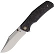 North Mountain Blade Jellyfish Linerlock Pocket Knife Carbon Fiber - NMB2408BKCF 