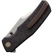 North Mountain Blade Jellyfish Linerlock Pocket Knife Carbon Fiber - NMB2408BKCF 