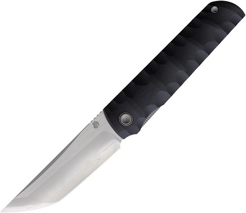 North Mountain Blade Kick Stop Chop Plus Button Lock Pocket Knife - NMB2411BLK 