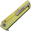 North Mountain Blade Zen Framelock Pocket Knife Titanium Gold - NMB2414AZDC 