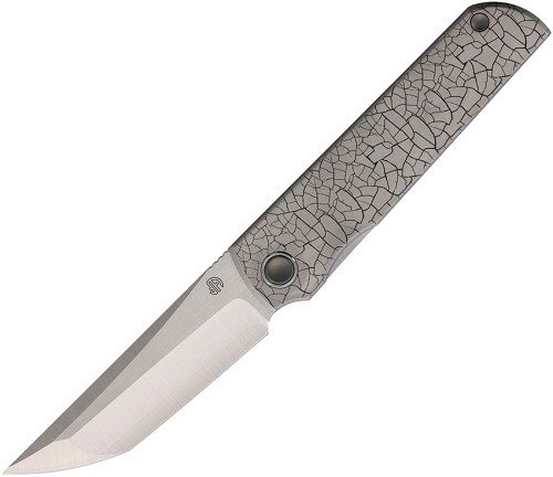 North Mountain Blade Zen Framelock Pocket Knife Titanium Gray - NMB2414AZDD 