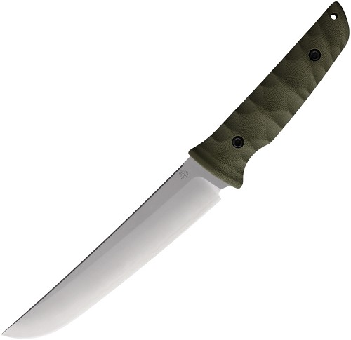 North Mountain Blade Chop Tanto Fixed Blade Knife Green - NMB2415GR 