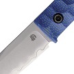 North Mountain Blade Chop Miniature Fixed Blade Knife Blue - NMB2416BL 