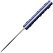 North Mountain Blade Chop Miniature Fixed Blade Knife Blue - NMB2416BL 