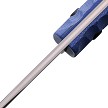 North Mountain Blade Chop Miniature Fixed Blade Knife Blue - NMB2416BL 