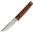 North Mountain Blade Chop Miniature Fixed Blade Knife Orange - NMB2416OR 