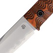 North Mountain Blade Chop Miniature Fixed Blade Knife Orange - NMB2416OR 