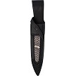 North Mountain Blade Terzuola M30A1 Fixed Blade Knife Black - NMB2417BK 