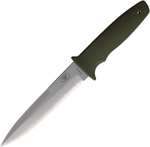 North Mountain Blade Terzuola M30A1 Fixed Blade Knife OD Green - NMB2417GR 