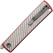 NMB250221 North Mountain Blade Kaiken Linerlock Pocket Knife Red Carbon Fiber 