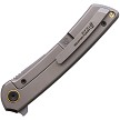 North Mountain Blade Zero Framelock Pocket Knife Smooth Titanium - NMB2507F 