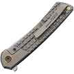 North Mountain Blade Zero Framelock Pocket Knife Frag - NMB2507GRID 