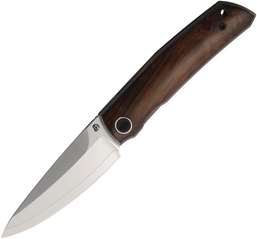 North Mountain Blade Mamoru Linerlock Pocket Knife Wood - NMB2508WD 