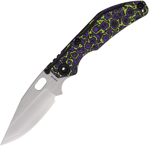 North Mountain Blade BBNM Framelock Pocket Knife Ceramic Carbon Fiber - NMB2521PRGR 