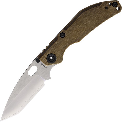 North Mountain Blade BBNM Framelock Pocket Knife Bronze - NMB2522CU 