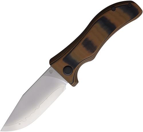 North Mountain Blade Lucky Dog Linerlock Pocket Knife Tan - NMB2524TN 