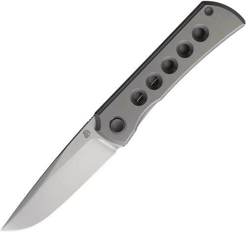 North Mountain Blade Sun Framelock Pocket Knife Titanium Hole - NMB2525HL 