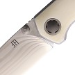 North Mountain Blade Ultra Linerlock Pocket Knife Bone - NMB2528CB 