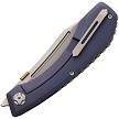 North Mountain Blade Redeemer Framelock Pocket Knife Titanium Purple - NMB2601PR 