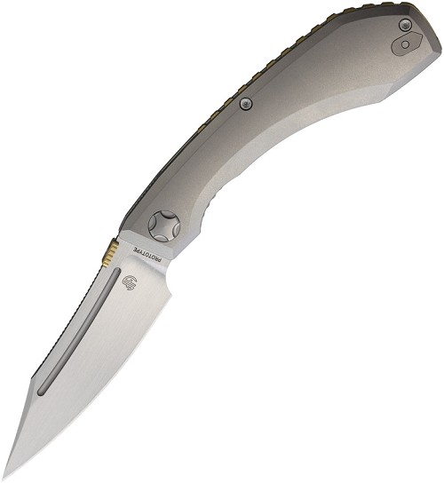 North Mountain Blade Redeemer Framelock Pocket Knife Titanium - NMB2601SL 